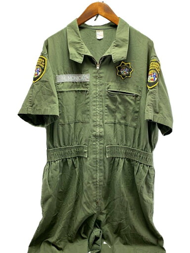 【中古】US.ARMY◆ユーエスアーミー/オールインワン/L/コットン/カーキ【メンズウェア】 【中古】US.ARMY◆ユーエスアーミー/オールインワン/L/コットン/カーキ【メンズウェア】