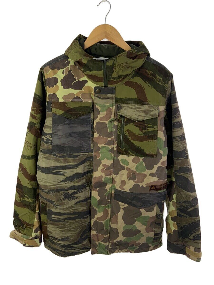 【中古】BURTON◆スポーツウェアー/S/KHK/MB COVERT JK/130651【スポーツ】