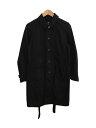 【中古】Engineered Garments◆コート/1/ポリエステル/BLK【メンズウェア】