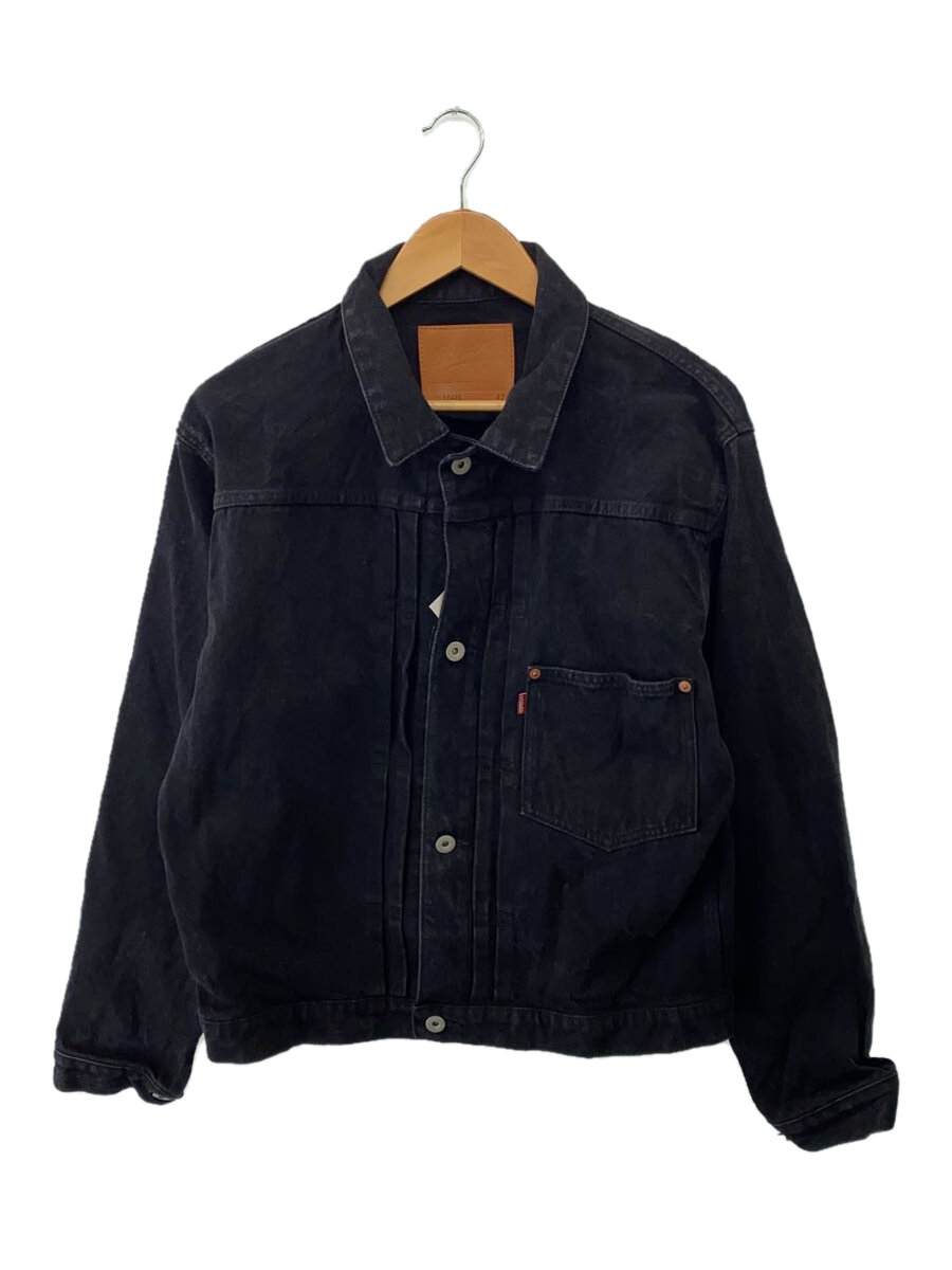 【中古】Backers◆1stタイプ/Gジャン/42/デニム/ブラック/A-04660【メンズウェア】