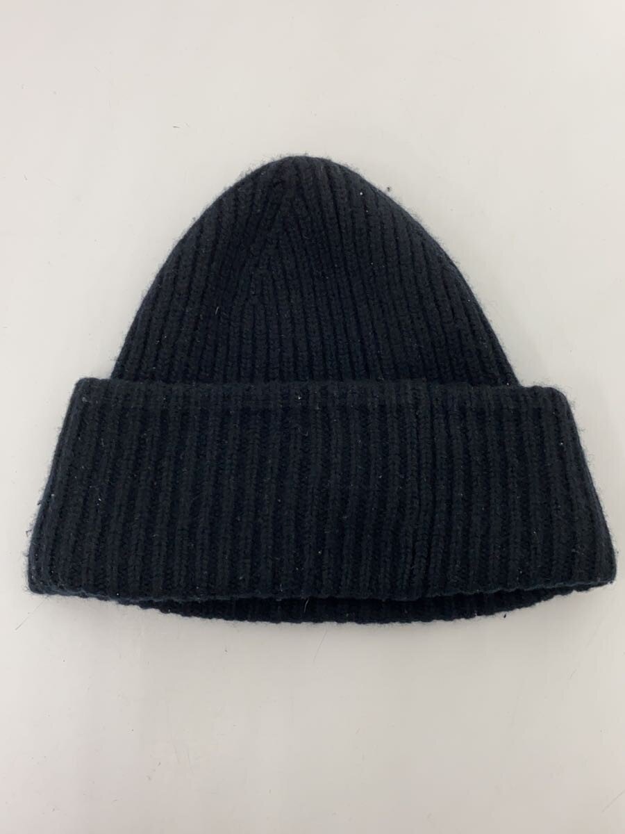 【中古】Acne Studios(Acne)◆ニットキャップ/--/ウール/BLK/無地/レディース/FA-UX...