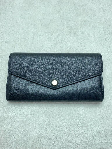 【中古】LOUIS VUITTON◆ポルト・フォイユ・サラ_モノグラム・アンプラント_BLK/レザー/BLK/無地/メンズ【服飾雑貨他】 【中古】LOUIS VUITTON◆ポルト・フォイユ・サラ_モノグラム・アンプラント_BLK/レザー/BLK/無地/メンズ【服飾雑貨他】