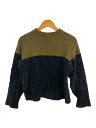 【中古】AKIRA NAKA◆ニット・セーター(厚手)/38/ポリエステル/AW1737KHBK【レディースウェア】