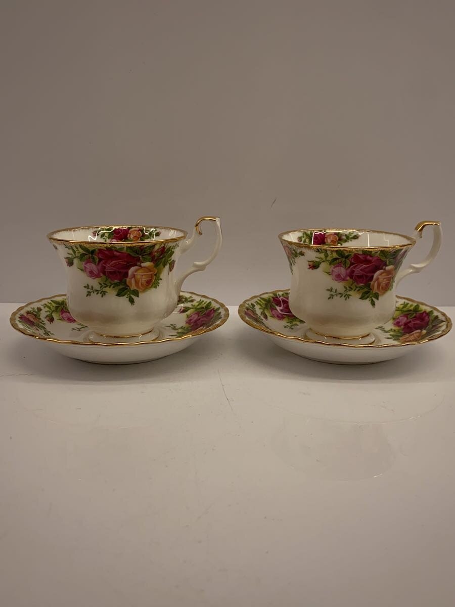 【中古】Royal Albert◆カップ&ソーサー2客組/old country roses【キッチン用品】...