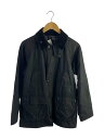 【中古】Barbour◆SL BEDALE/ビデイル/オイルドジャケット/38/コットン/BLK/1602128【メンズウェア】