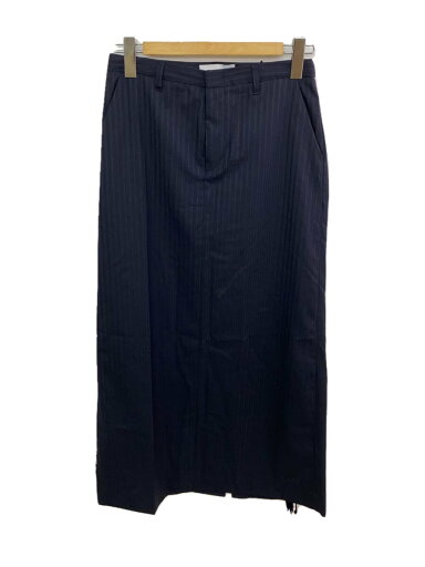 【中古】FACETASM◆ステッチストライプ/ロングスカート/1/ウール/NVY/ZUK-4010-03【レディースウェア】 【中古】FACETASM◆ステッチストライプ/ロングスカート/1/ウール/NVY/ZUK-4010-03【レディースウェア】