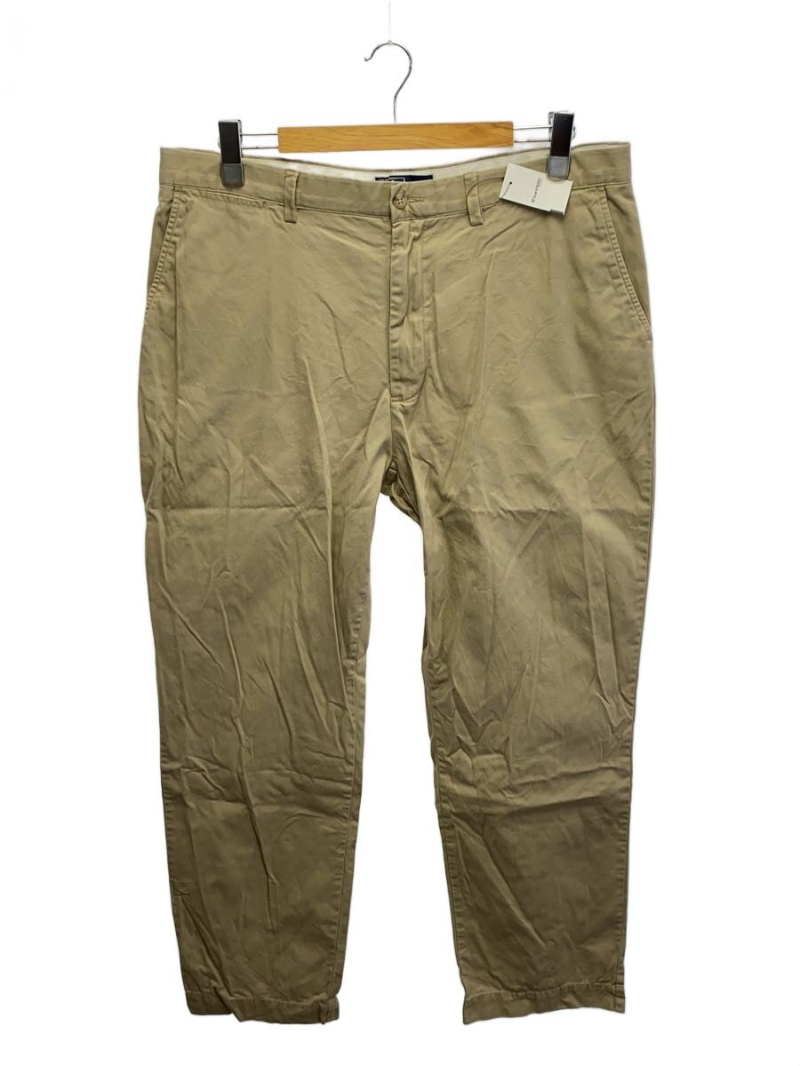 POLO RALPH LAUREN◆PROSPECT PANT/ストレートパンツ/38/コットン/BEG