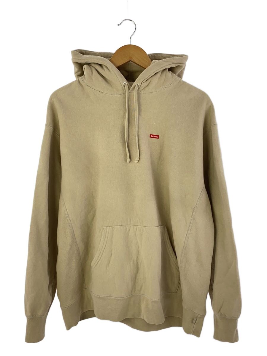 Supreme◆24AW/SMALL BOX LOGO HOODED/パーカー/L/コットン/CRM