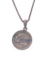 【中古】Keboz◆ネックレス/SILVER/SLV/トップ有/メンズ/コインネックレス【服飾雑貨他】