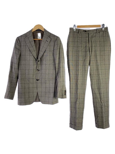 【中古】VALDITARO◆セットアップ/スーツ/46/ウール/チェック【メンズウェア】 【中古】VALDITARO◆セットアップ/スーツ/46/ウール/チェック【メンズウェア】
