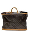 【中古】LOUIS VUITTON◆クルーザーバッグ45_モノグラム・キャンバス_BRW/PVC/BRW【バッグ】