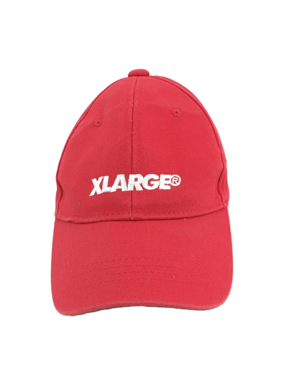 【中古】X-kids by XLARGE◆キッズ服飾/帽子/コットン/RED【キッズ】