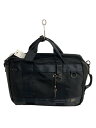 【中古】PORTER◆ブリーフケース/PVC/BLK/無地【バッグ】