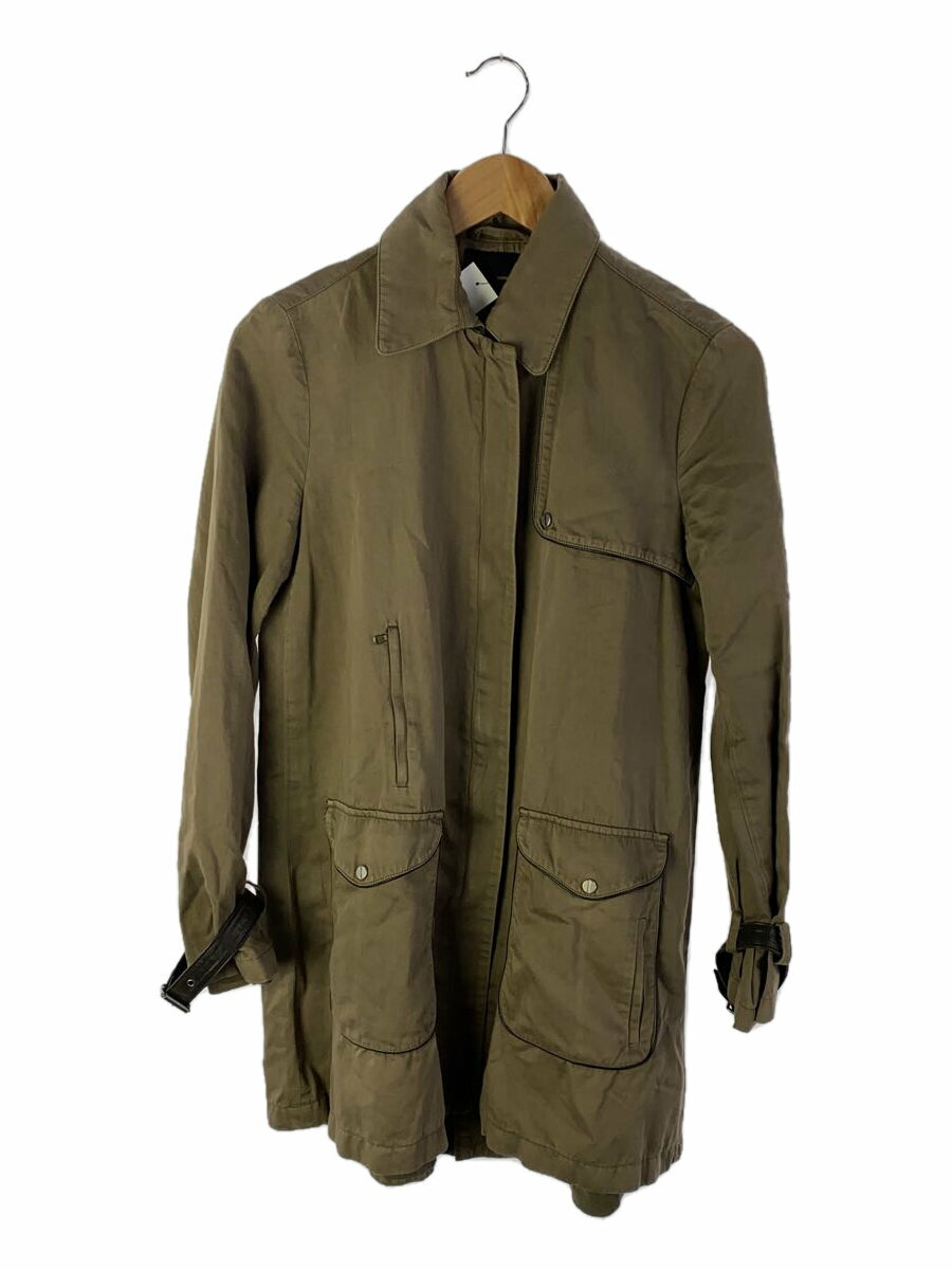 【中古】DIESEL BLACKGOLD◆ジャケット/38/コットン/BRW/無地【メンズウェア】