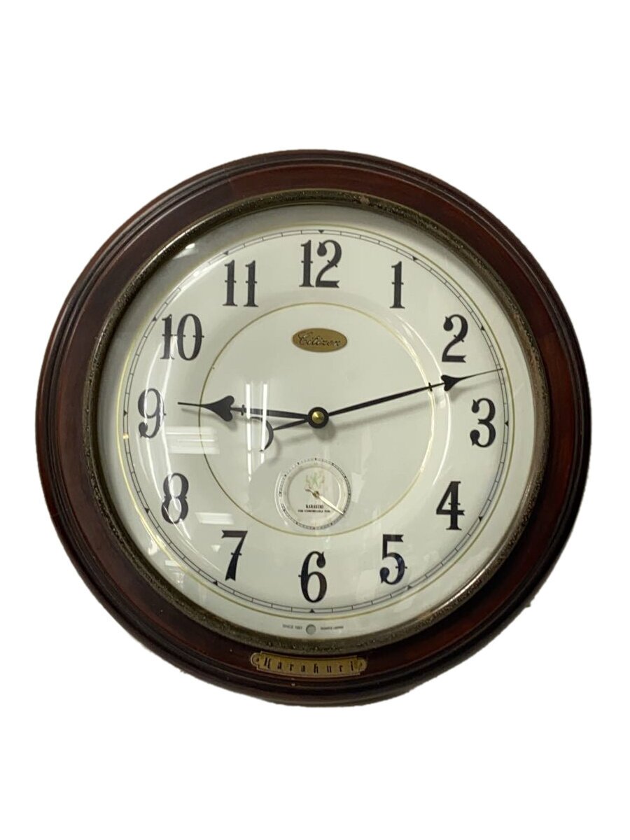 【中古】CITIZEN◆時計/アナログ/BRW/KC-2610//【インテリア小物・日用雑貨】