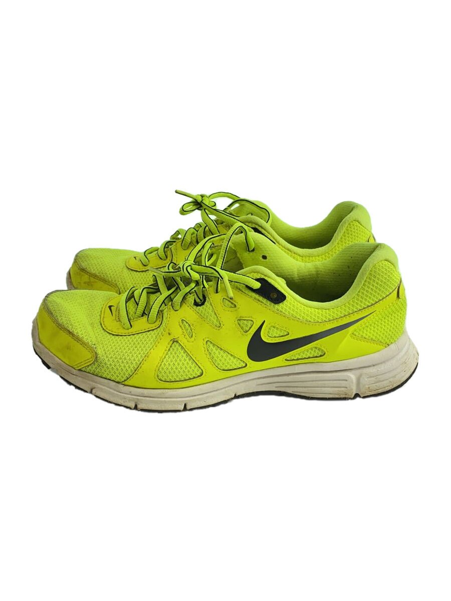 【中古】NIKE◆REVOLUTION 2 MSL/レボリューション/イエロー/554954-700/26.5cm/YLW【シューズ】