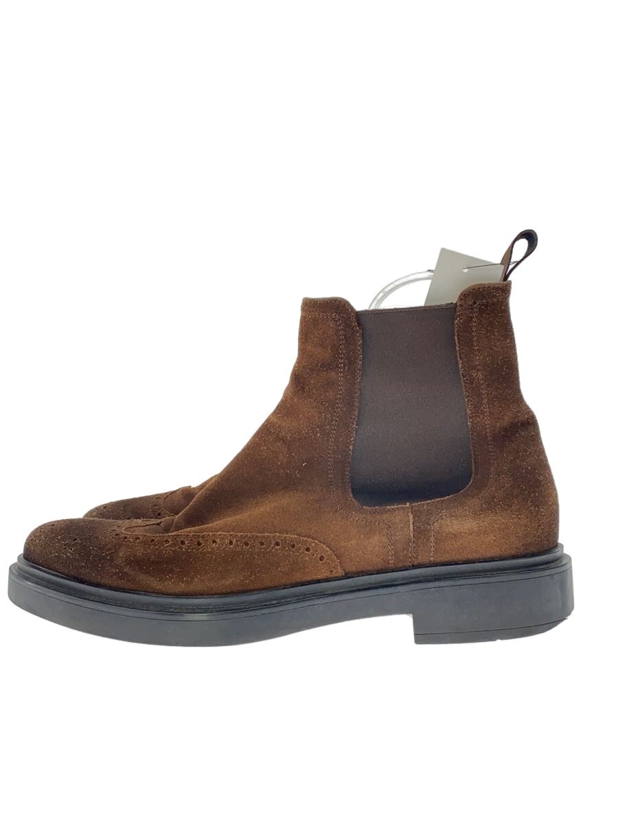 【ブランド】Santoni 【ブランドカナ】サントーニ 【型番】 【程度】C 【サイズ】US8 【メインカラー】ブラウン 【素材・生地】スウェード 【キーワード】　　 2025/12/22 セカンドストリート馬事公苑店【4598】【中古】Santoni◆サイドゴアブーツ/US8/BRW ブランド Santoni 型番 カラー ブラウン 柄 素材・生地 スウェード>色・素材について サイズ US8>サイズ表示について 実寸（cm） 【ブーツ】 ヒール：3 / 高さ：18 / ソール全長：33 【その他】 その他サイズ：/ 商品は　セカンドストリート馬事公苑店の店頭にて販売しております。商品に関するお問合わせは、お電話(TEL:03-5799-7330)にて、問合わせ番号：2345981464600をお伝えください。 配送方法やお支払い方法に関するお問い合わせは、サポートセンターまでご連絡をお願いします。 ※お電話の対応は営業時間内のみとなります。お問い合わせフォームでお問い合わせの際はご注文番号をご記入下さい この商品に関する出品店舗からのコメント 1擦れありかかとに擦り減りがございます。その為、大変お求めやすくなっております。大きな汚れや使用感があることをご理解いただいたうえでご検討をお願い致します。商品について気になる点やご不明な点がございましたらお気軽に当店までお問合せくださいませ。