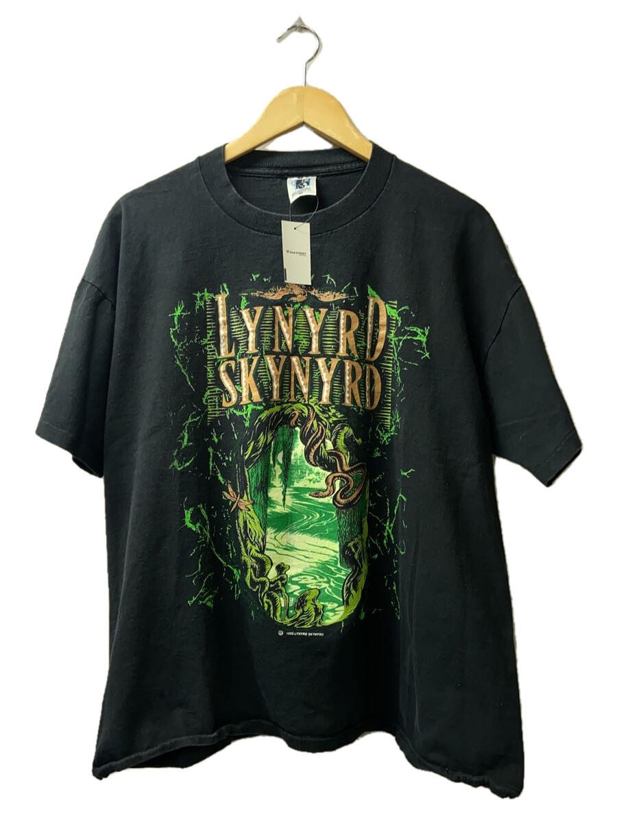 【中古】90s/vintage/LYNYRD SKYNYRD/1993/WORLD TOUR/Tシャツ/XL/コットン/ブラッ【メンズウェア】