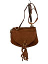 【中古】SEE BY CHLOE◆ショルダーバッグ/スウェード/BRW/無地/9S7845-P251【バッグ】