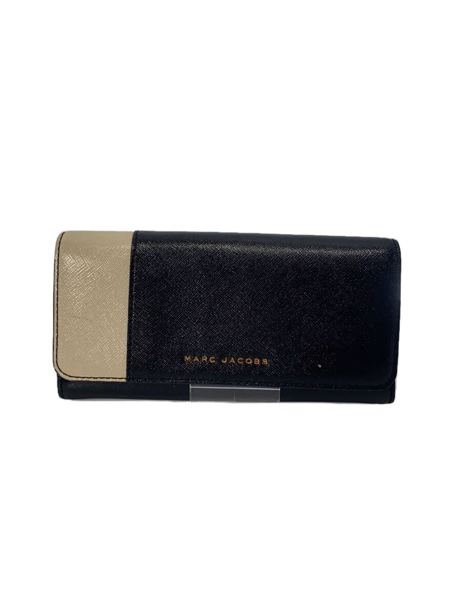 【中古】MARC JACOBS◆長財布/レザー/BLK/レディース/M0013590-190【服飾雑貨他】