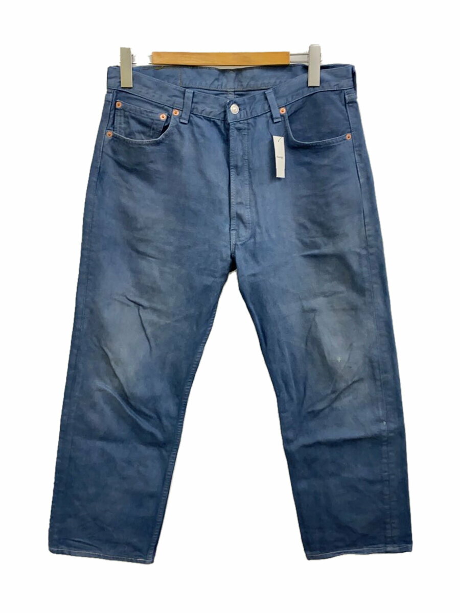 【中古】Levi’s◆90s/後染め/ボトム/36/コットン/BLU/501【メンズウェア】