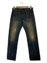【中古】RRL◆キャンドルスティック/1933 Buckle Back/ボトム/30/デニム/IDG【メンズウェア】