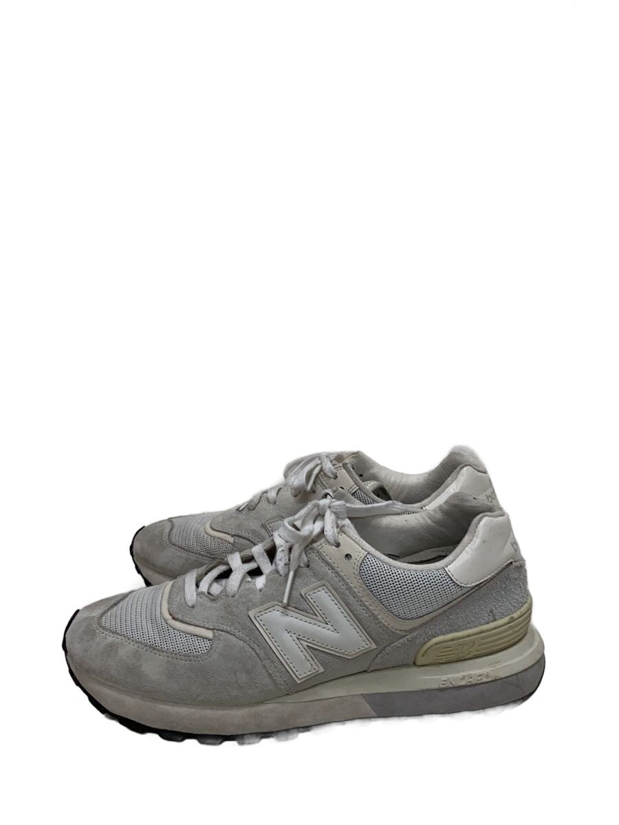 NEW BALANCE◆ローカットスニーカー/27.5cm/WHT/u574lggl