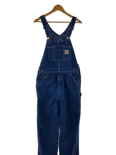 【中古】Carhartt◆オーバーオール/34/デニム/IDG/無地/Washed Denim/R07-DST【メンズウェア】 【中古】Carhartt◆オーバーオール/34/デニム/IDG/無地/Washed Denim/R07-DST【メンズウェア】