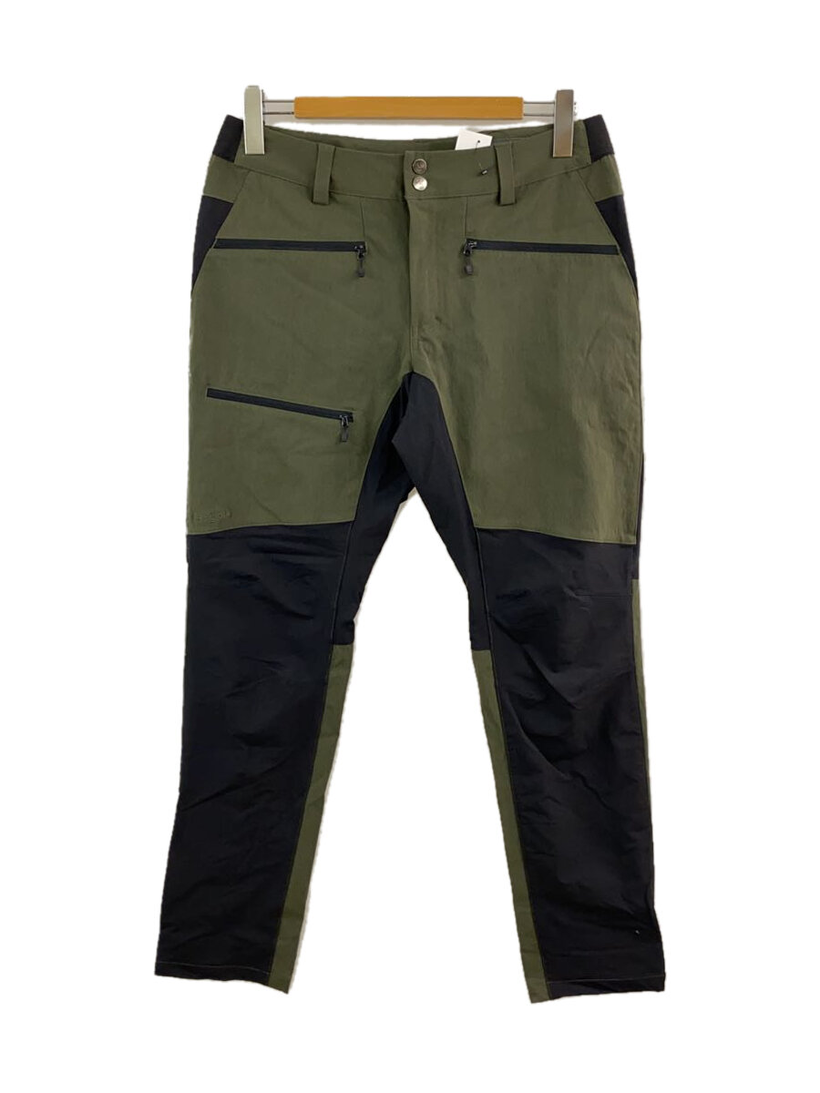 【中古】HAGLOFS◆ボトム/M/ナイロン/KHK/無地/603969【メンズウェア】