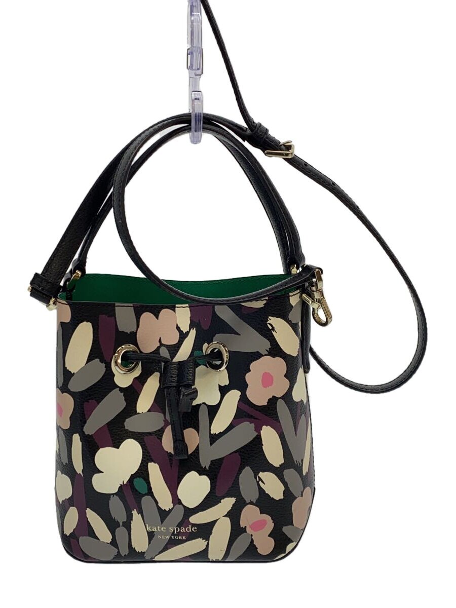 KATE SPADE - 【中古】kate spade new york◆ショルダーバッグ/レザー/BLK/WKRU6523//【バッグ】