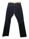 【中古】SKULL Jeans◆ストレートパンツ/28/コットン/インディゴ【メンズウェア】