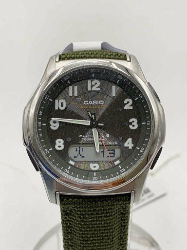 【中古】CASIO◆ソーラー電波時計/デジアナ/WVA-M630B-3AJF【服飾雑貨他】 【中古】CASIO◆ソーラー電波時計/デジアナ/WVA-M630B-3AJF【服飾雑貨他】