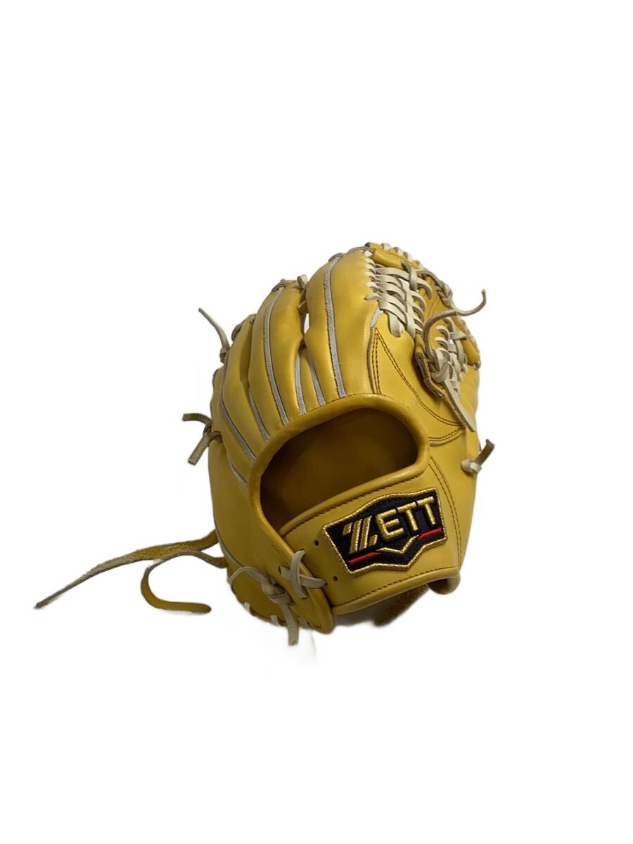 【中古】ZETT◆野球用品/右利き用/YLW【スポーツ】