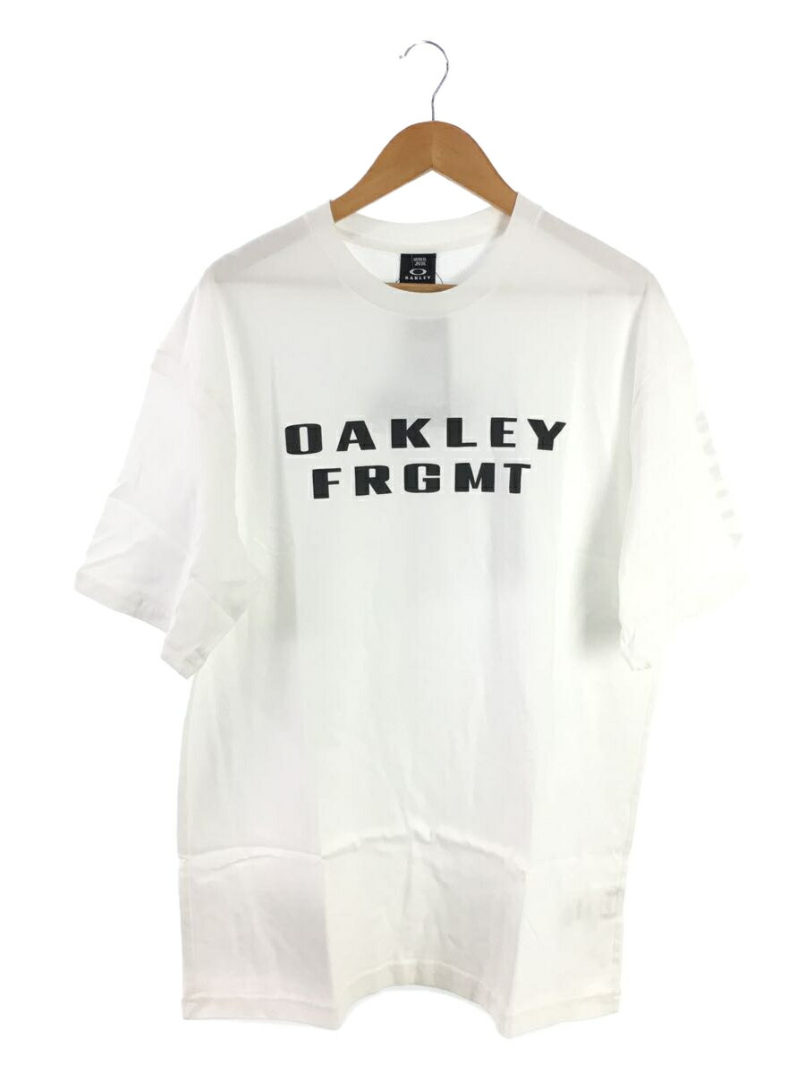 FRAGMENT◆Tシャツ/--/コットン/WHT/FOA405052/×OAKLEY/2XL/SS TEE