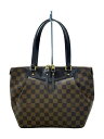 【中古】LOUIS VUITTON◆N41103/ウェストミンスターGM/ダミエ/トートバッグ/PVC/BRW/総柄/LV/ロゴ【バッグ】