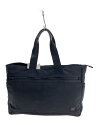 【中古】PORTER◆バッグ/ナイロン/BLK/無地【バッグ】