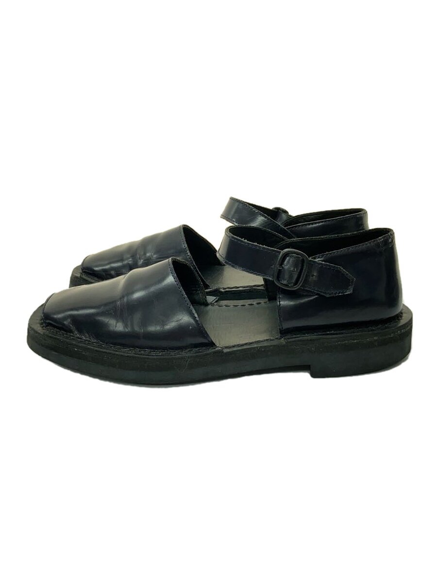 【中古】HEREU◆サンダル/41/BLK/使用感有/ソールダメージ箇所有り//【シューズ】