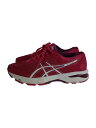 【中古】ASICS◆ローカットスニーカー/24.5cm/PNK/T7A9N【シューズ】