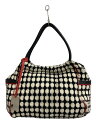 【中古】FURLA◆バッグ/--/BLK/ドット【バッグ】