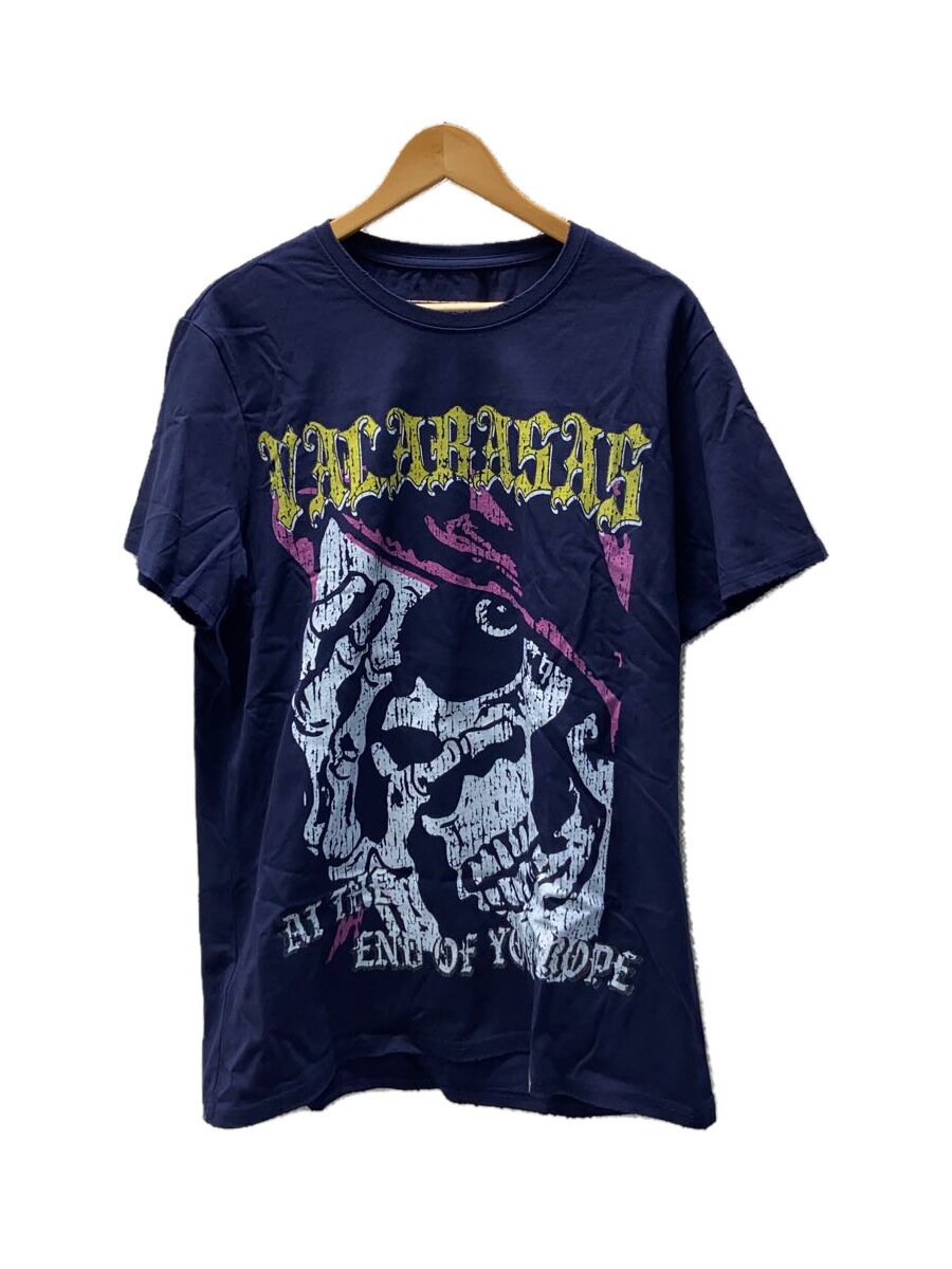 VALABASAS◆Tシャツ/M/コットン/BLK/プリント
