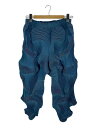 【中古】ISSEY MIYAKE◆ボトム/2/ポリエステル/BLU/AT33FF213【レディースウェア】