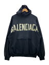 【中古】BALENCIAGA◆パーカー/L/コットン/BLK/プリント/744190TOVB11055【メンズウェア】(4)