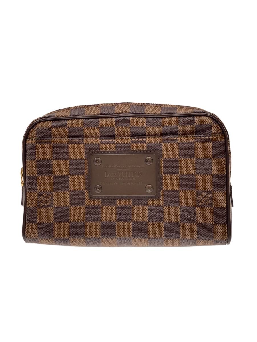 Other - 【中古】LOUIS VUITTON◆バムバッグ・ブルックリン_ダミエ・エベヌ/PVC/BRW【バッグ】