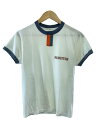 【中古】Vintage/70s~/PRINCETON/チョコチン/リンガーTシャツ/コットン/ホワイト×グレー//【メンズウェア】