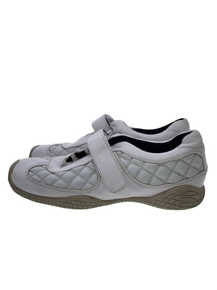 【中古】heal creek/シューズ/24.5cm/WHT/レザー【シューズ】