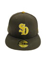 【中古】NEW ERA◆×STANDARD CALIFORNIA/59FIFTY/ベースボールキャップ/7 1/2/BRW/メンズ【服飾雑貨他】