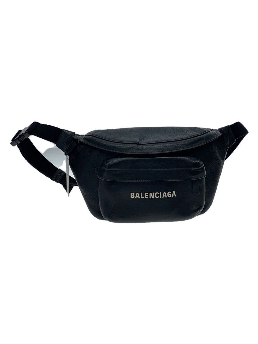 Rakuten - 【中古】BALENCIAGA◆EVERYDAY BELTPA/レザー/BLK/552375・9060・X・538735//【バッグ】