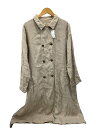 【中古】nest Robe◆コート/--/リネン/BEG/ベージュ【レディースウェア】(4)