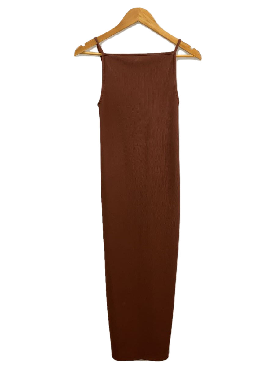 【中古】TODAYFUL◆12210307/Backopen Pencil Dress/キャミワンピース/38/ポリエステル/BRW【レディースウェア】