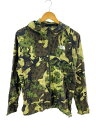 【中古】THE NORTH FACE◆NOVELTY SWALLOWTAIL HOODIE_ノベルティ スワローテイル フーディー/M/ナイロン/KHK/【メンズウェア】